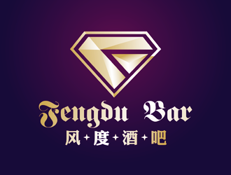 谭家强的风度酒吧logo设计