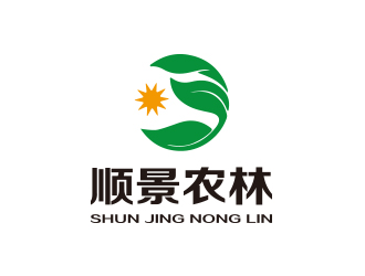 孙金泽的生态农业林业图标logo设计