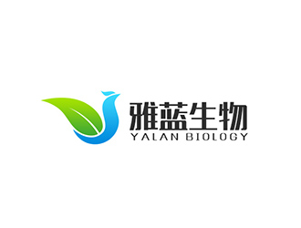 吴晓伟的青岛雅蓝生物发展有限公司字体标志logo设计