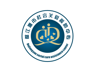 姜彦海的都江堰市社会关爱援助中心logo设计