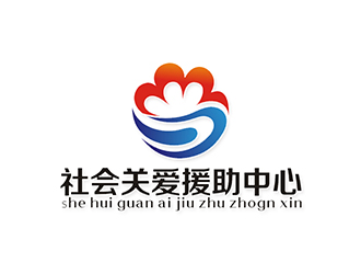 倪振亚的都江堰市社会关爱援助中心logo设计