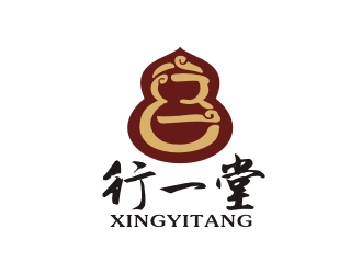 曾翼的山东行一堂中医健康服务有限公司logo设计