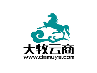 秦晓东的大牧云商 logo设计logo设计