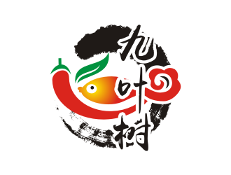 鱼火锅红辣椒logologo设计