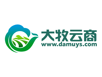 谭家强的大牧云商 logo设计logo设计