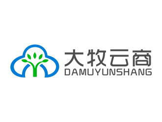 郭重阳的大牧云商 logo设计logo设计