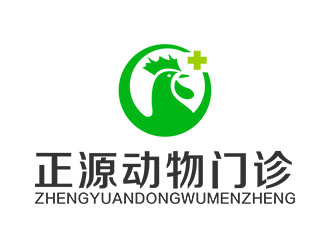 郭重阳的长春正源动物门诊logo设计