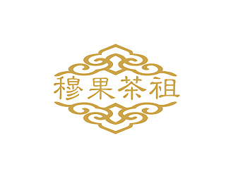 秦晓东的奶茶连锁标志-穆果茶祖logo设计