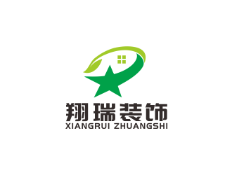 汤儒娟的翔瑞装饰logo设计