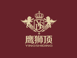 鹰狮顶LED灯logo设计