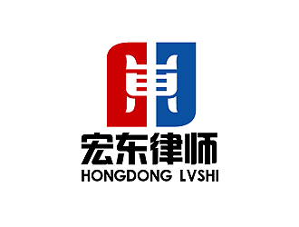 秦晓东的广东宏东律师事务所logo设计
