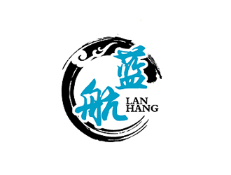 秦晓东的蓝航餐饮店铺logo设计logo设计