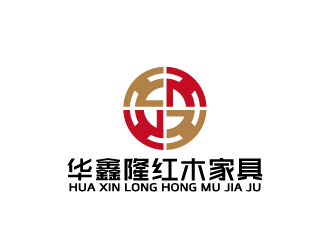 周金进的深圳华鑫隆红木家具有限公司logo设计