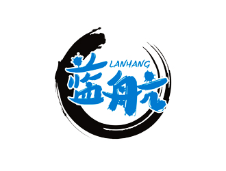 谭家强的蓝航餐饮店铺logo设计logo设计