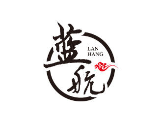 孙金泽的蓝航餐饮店铺logo设计logo设计