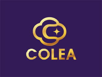 梁俊的COLEA英文商标logo设计