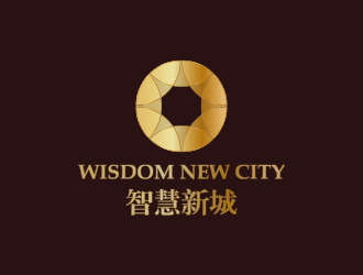 孙金泽的智慧新城  wisdom new citylogo设计