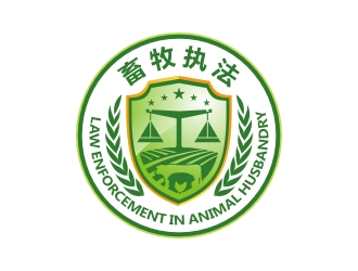 执法logo徽章logo设计