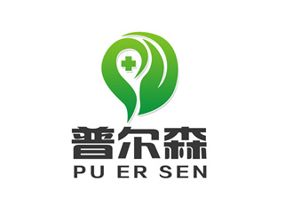 朱兵的河南省普尔森大药房有限公司logo设计