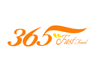 连杰的365食尚餐厅logo设计
