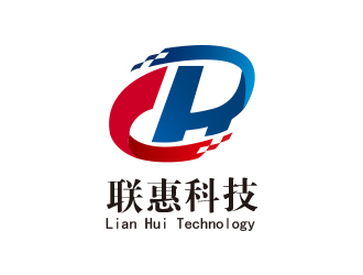 连杰的联惠科技logo设计
