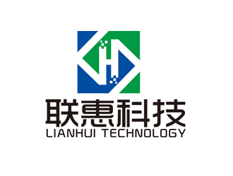 赵鹏的联惠科技logo设计