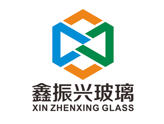 唐国强的四川鑫振兴玻璃科技有限公司logo设计