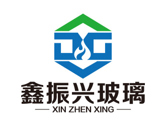 向正军的四川鑫振兴玻璃科技有限公司logo设计