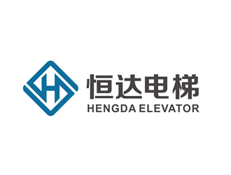 唐国强的广州恒达电梯有限公司logo设计