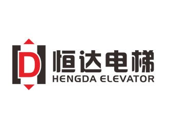 刘彩云的广州恒达电梯有限公司logo设计