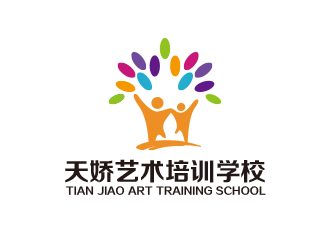 黄安悦的仟合职业培训学校logo设计