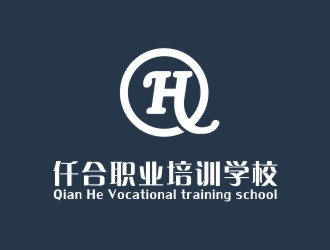 汤云方的仟合职业培训学校logo设计