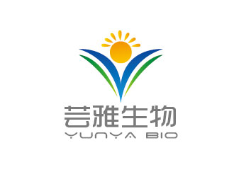 李贺的吉林芸雅生物科技有点公司logo设计
