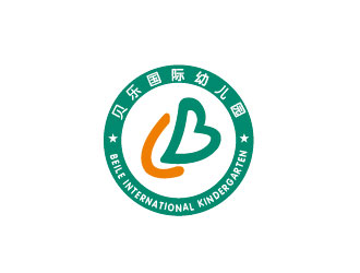 李贺的贝乐国际幼儿园logo设计