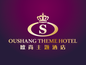 黄安悦的欧尚主题酒店logo设计