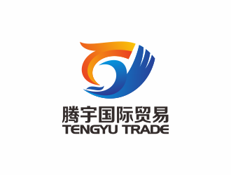 何嘉健的龙口市腾宇国际贸易有限公司logo设计