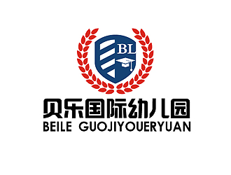 秦晓东的贝乐国际幼儿园logo设计