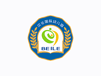 梁俊的贝乐国际幼儿园logo设计