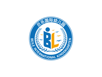 林思源的贝乐国际幼儿园logo设计