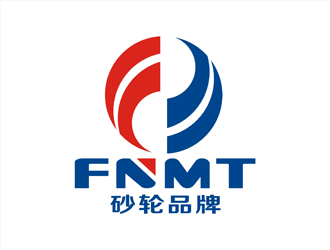 周都响的FNMT砂轮品牌生产陶瓷logo设计