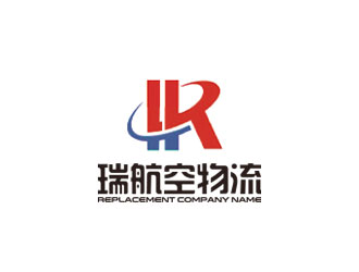 钟炬的武汉瑞航空物流公司logo设计