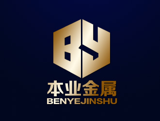 余亮亮的深圳市本业金属材料有限公司logo设计