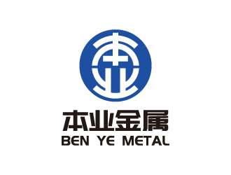 杨勇的深圳市本业金属材料有限公司logo设计