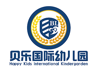 秦晓东的贝乐国际幼儿园logo设计
