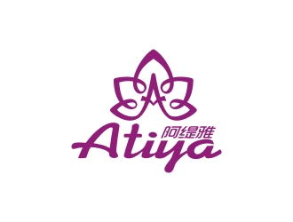 曾翼的阿缇雅Atiya瑜伽馆logo设计