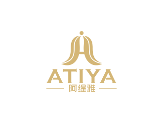 汤儒娟的阿缇雅Atiya瑜伽馆logo设计