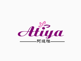 朱兵的阿缇雅Atiya瑜伽馆logo设计