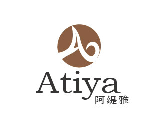 李贺的阿缇雅Atiya瑜伽馆logo设计