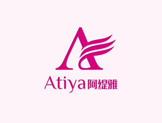 吴晓伟的阿缇雅Atiya瑜伽馆logo设计