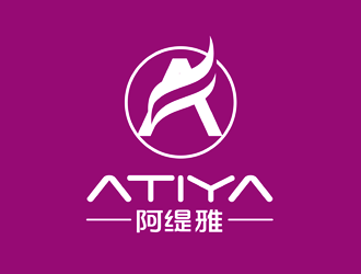 谭家强的阿缇雅Atiya瑜伽馆logo设计